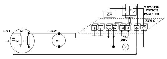 schema di collegamento rvm6li